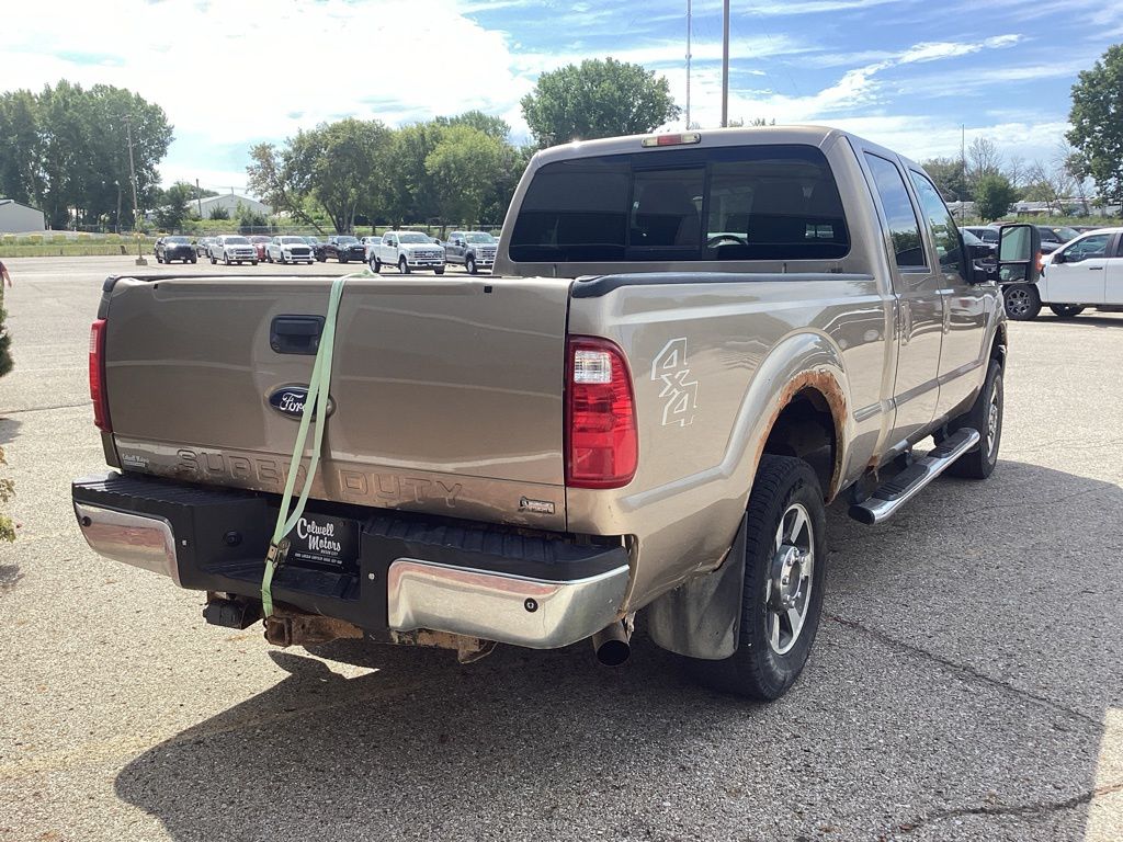 Used 2011 Ford F-250 Super Duty Lariat with VIN 1FT7W2B60BEB90138 for sale in Mason City, IA