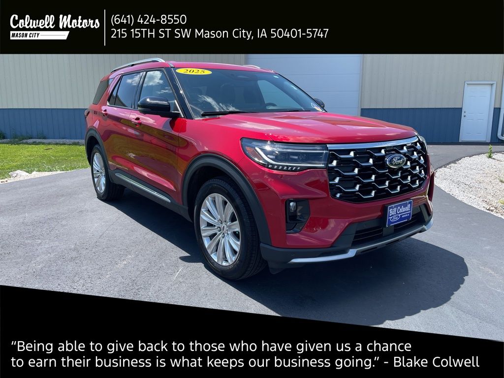 2025 Ford Explorer Platinum