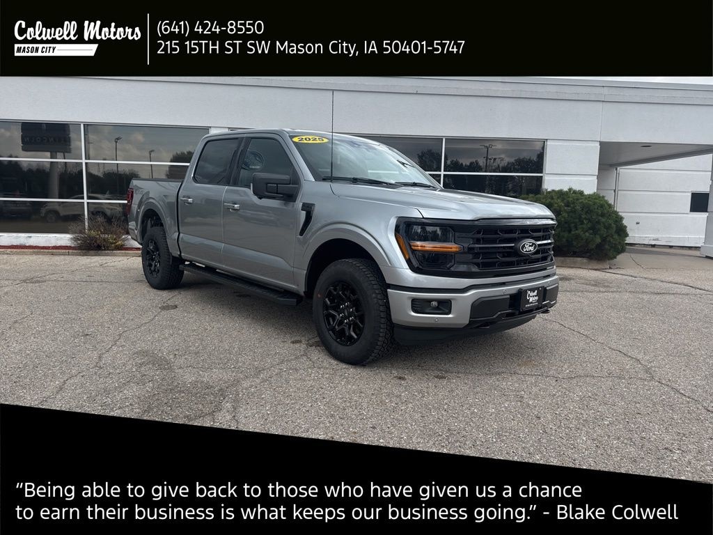 New 2025 Ford F-150 XLT Truck SuperCrew Cab