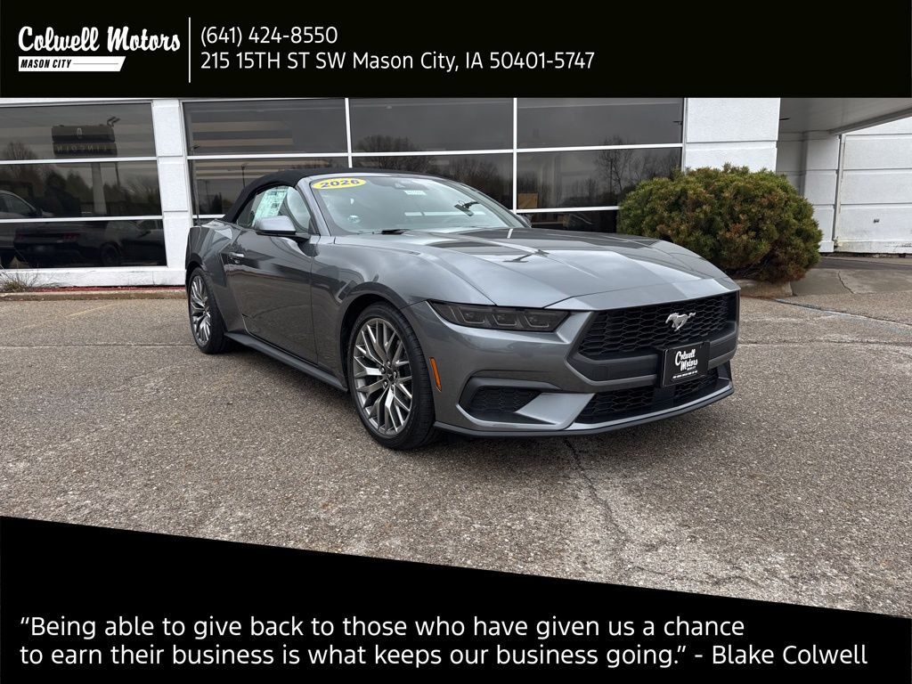 2026 Ford Mustang EcoBoost Premium Convertible's photo