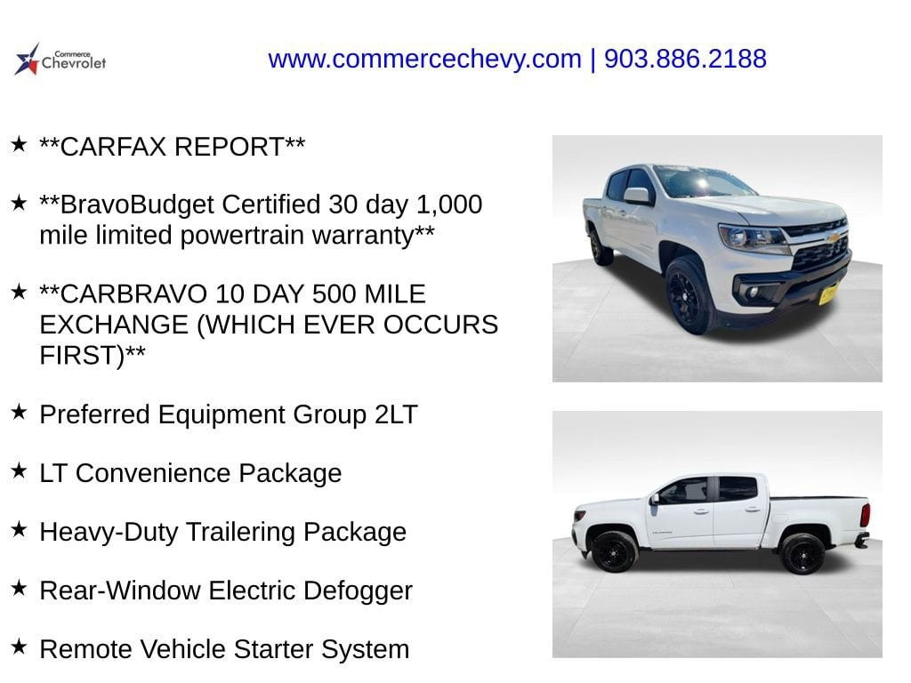 Used 2022 Chevrolet Colorado LT Truck