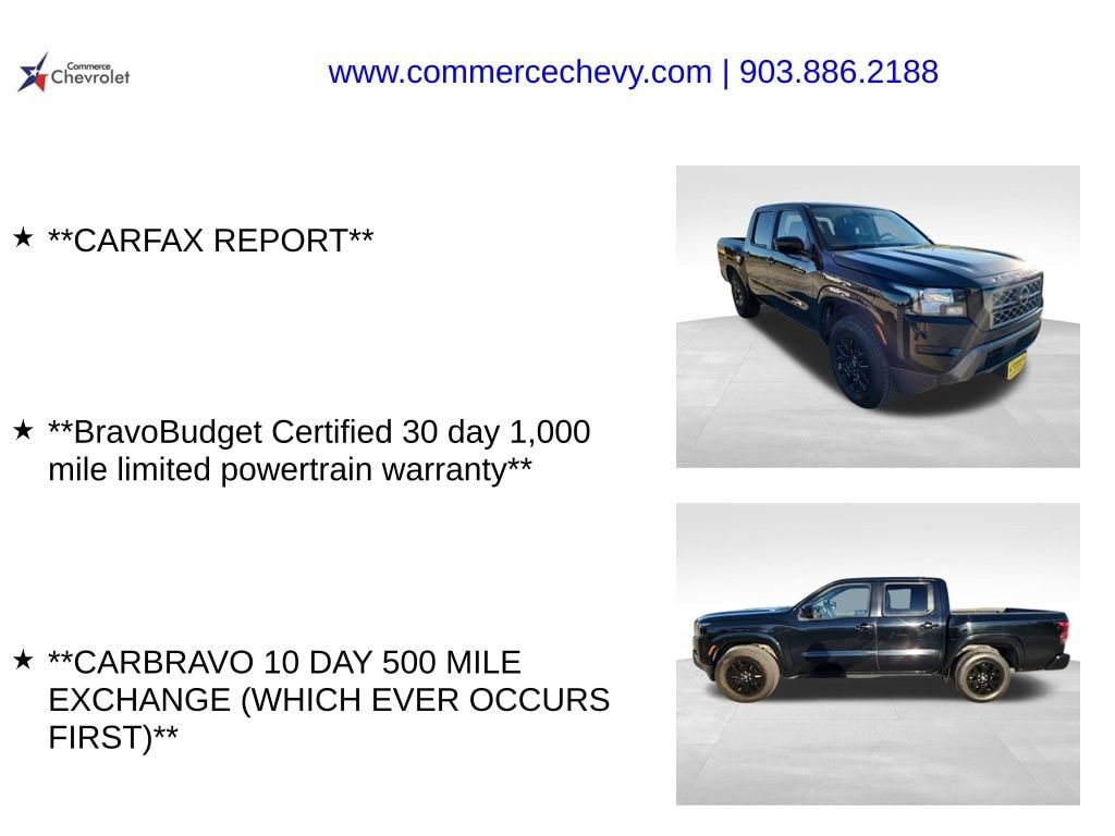 Used 2023 Nissan Frontier SV