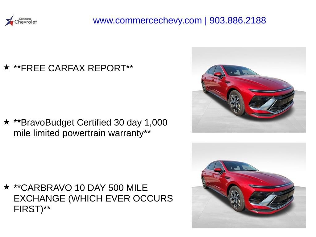 Used 2024 Hyundai Sonata SEL