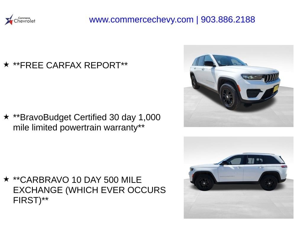 Used 2023 Jeep Grand Cherokee Laredo