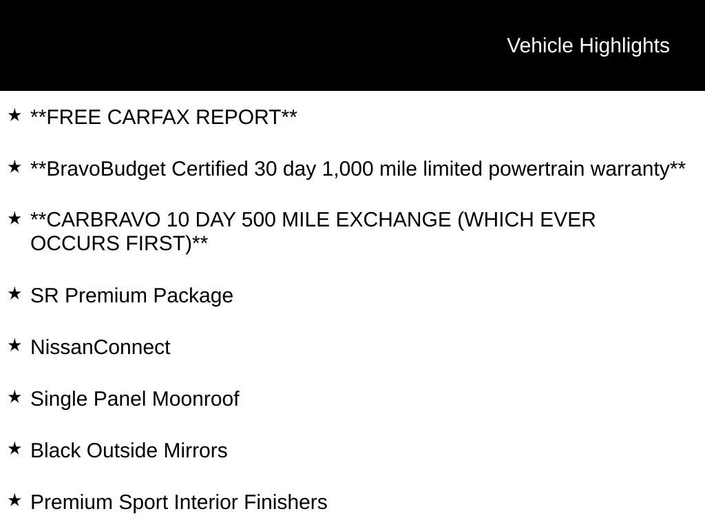 Used 2023 Nissan Altima SR FWD Sedan