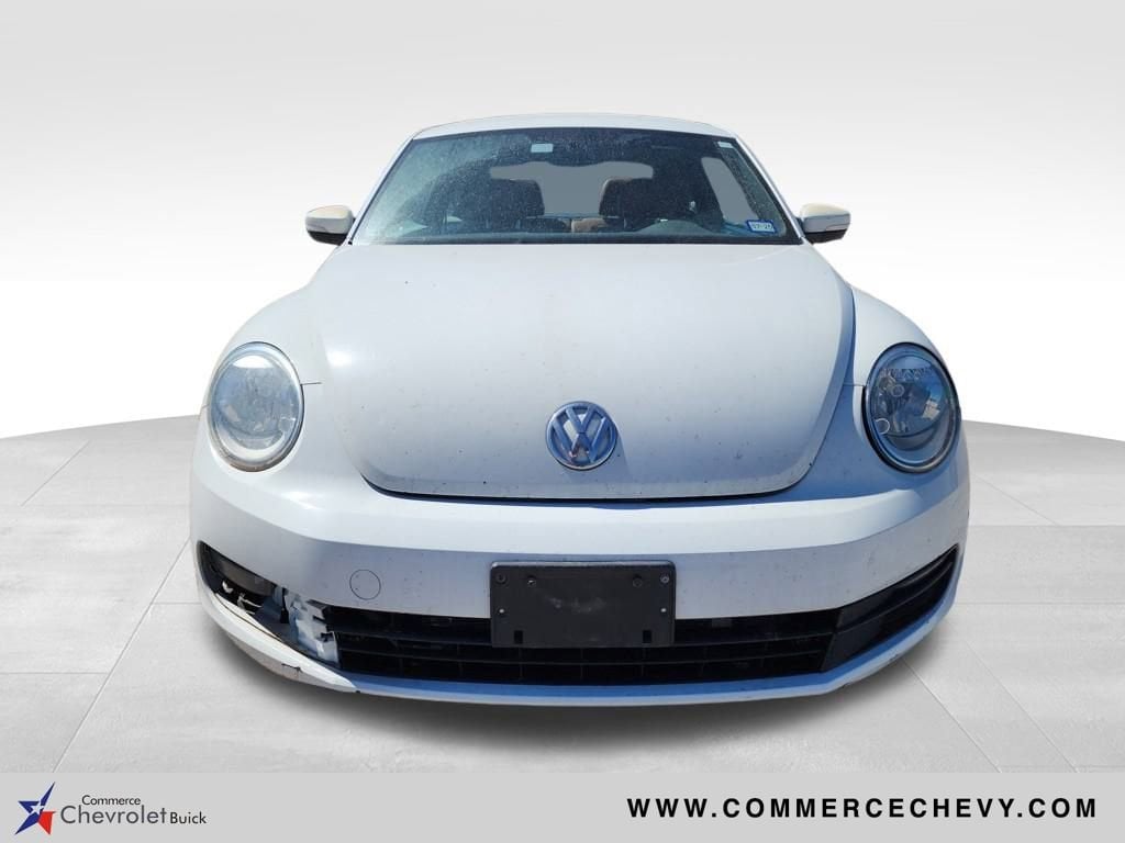 Used 2015 Volkswagen Beetle 1.8 with VIN 3VWF17ATXFM647582 for sale in Commerce, TX