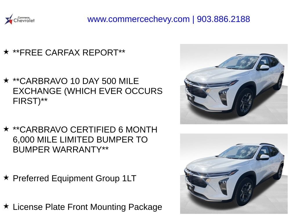 Used 2024 Chevrolet Trax LT SUV