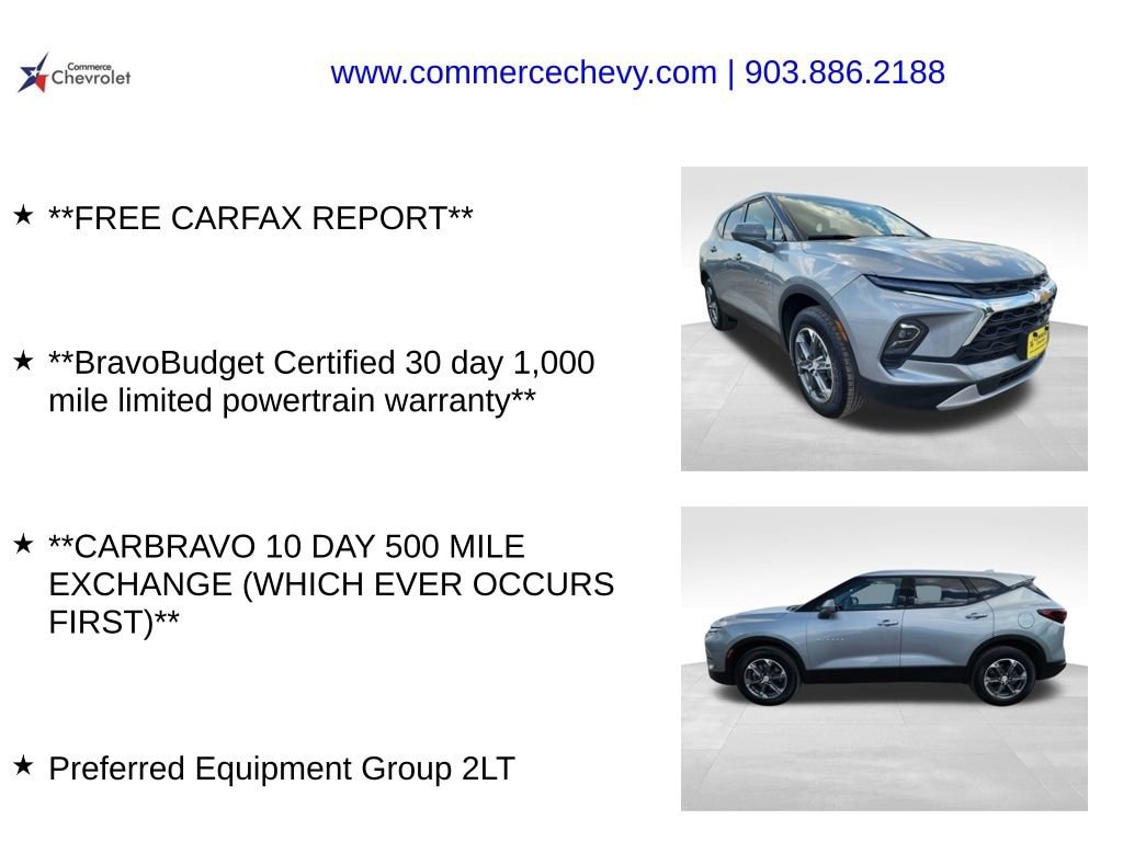 Used 2025 Chevrolet Blazer 2LT SUV