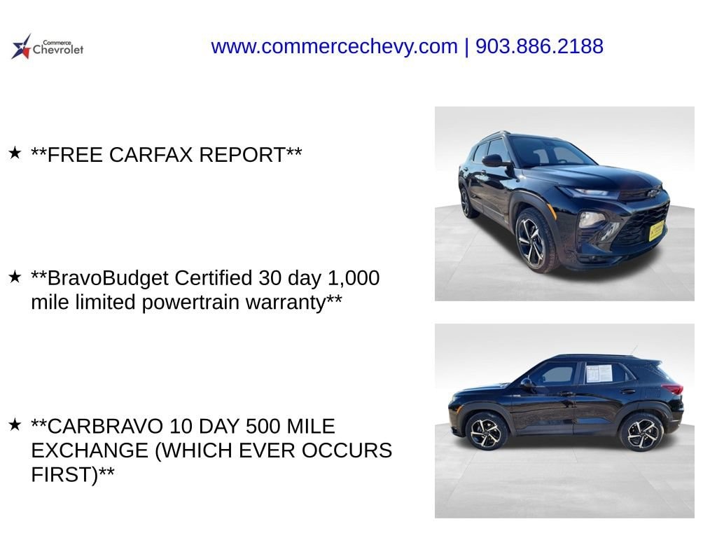 Used 2023 Chevrolet Trailblazer RS SUV