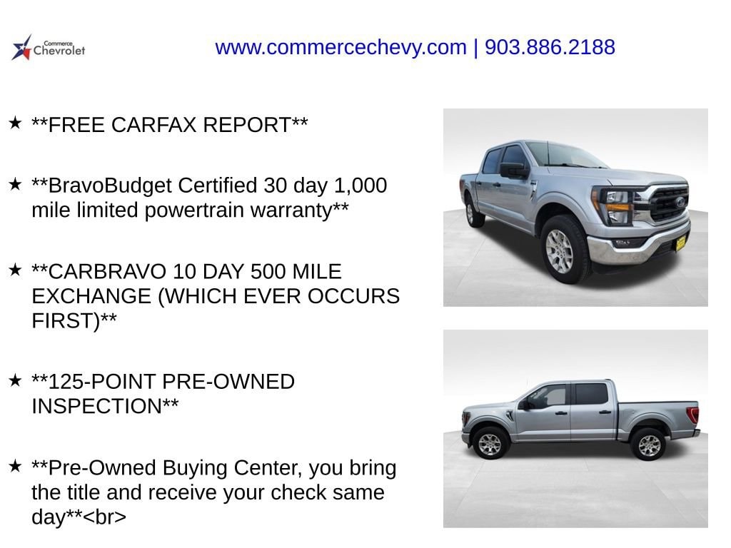Used 2023 Ford F-150 XLT Truck