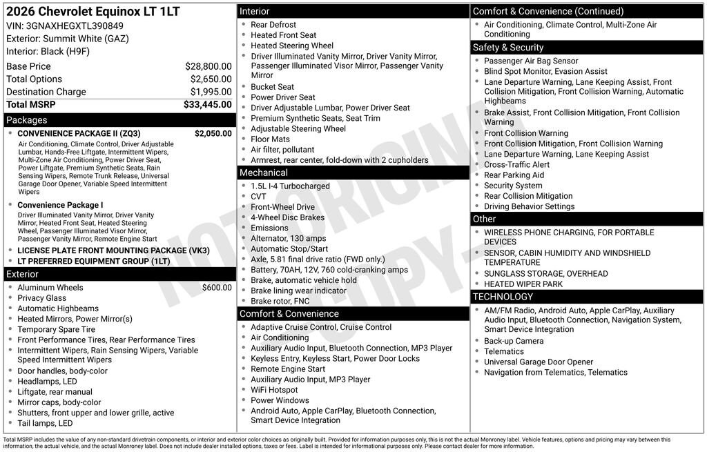 2026 Chevrolet Equinox LT - Photo 26