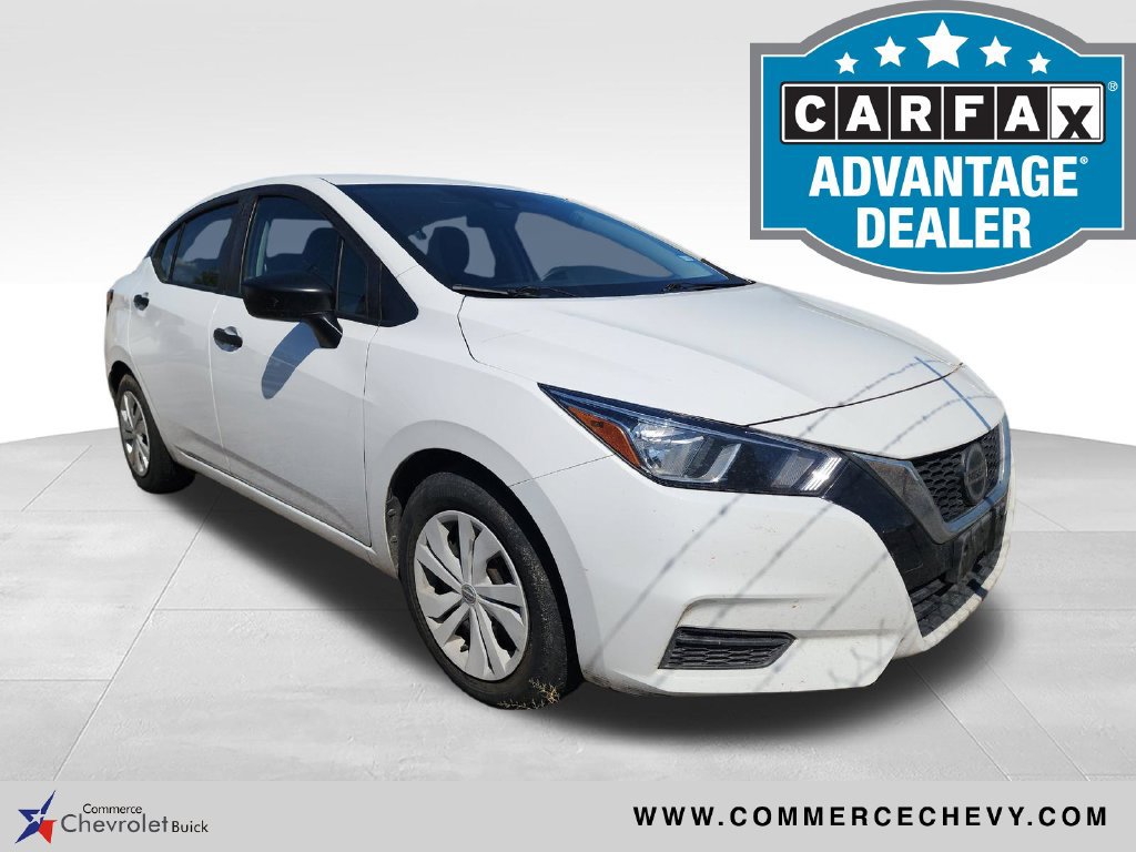 Used 2022 Nissan Versa Sedan S with VIN 3N1CN8DV3NL846512 for sale in Commerce, TX