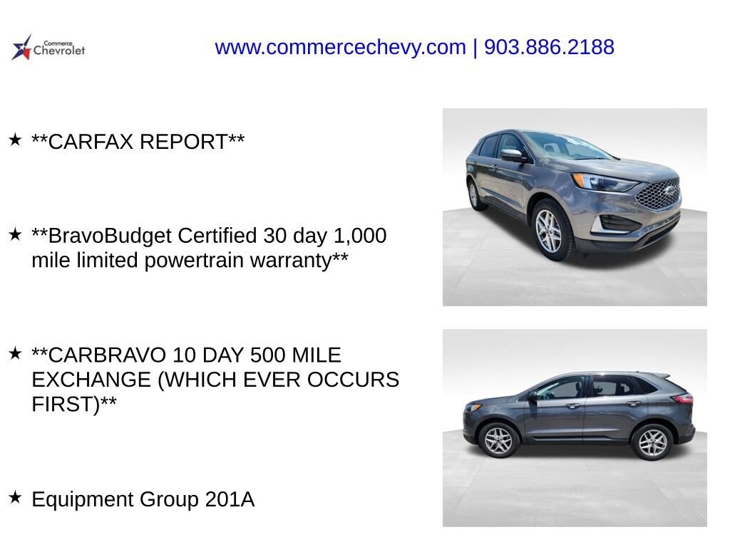 2023 Ford Edge SEL photo 4