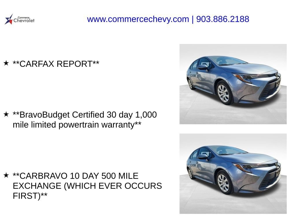 Used 2023 Toyota Corolla LE