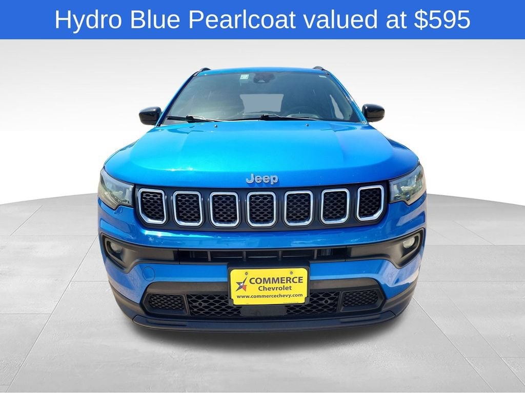 Used 2024 Jeep Compass Latitude with VIN 3C4NJDBN8RT603877 for sale in Commerce, TX