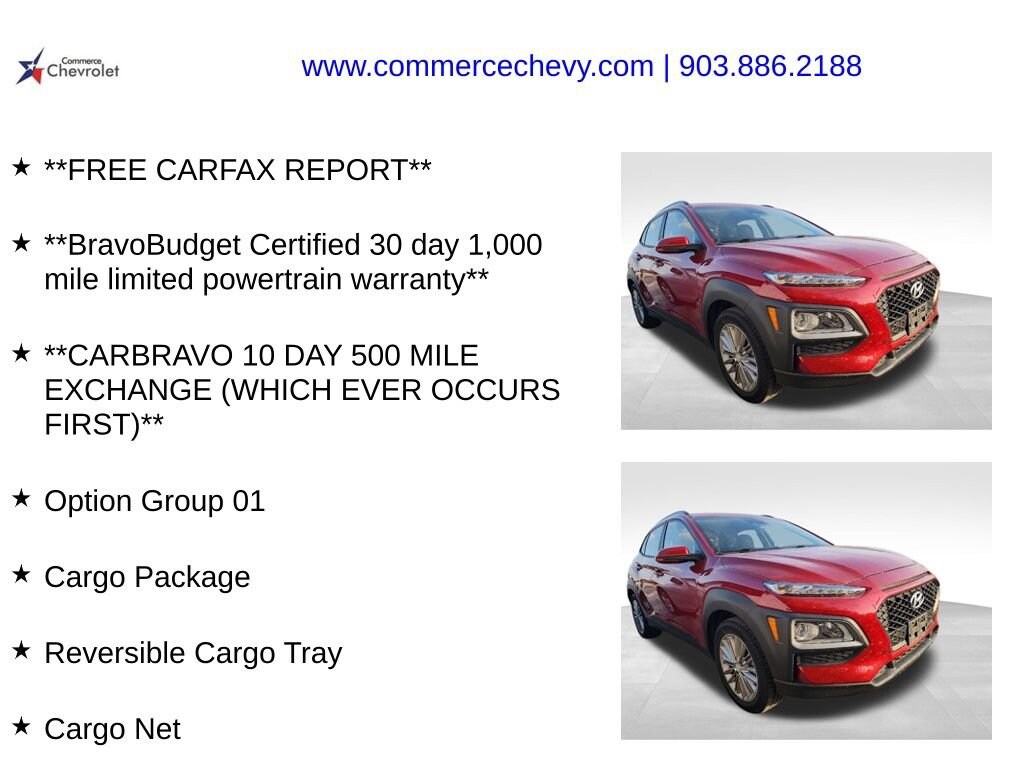 2020 Hyundai Kona SEL photo 4