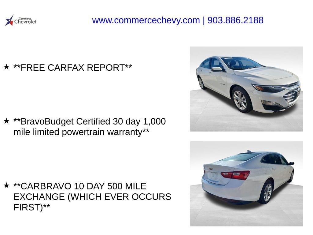 Used 2023 Chevrolet Malibu LT Car