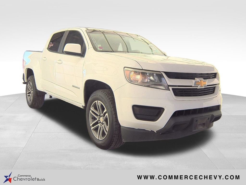 Used 2020 Chevrolet Colorado Work Truck with VIN 1GCGSBEAXL1214594 for sale in Commerce, TX