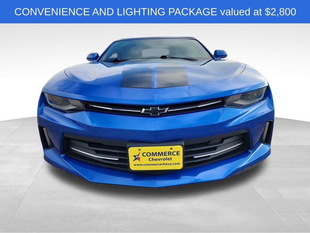 Used 2017 Chevrolet Camaro 2LT with VIN 1G1FD3DS0H0201882 for sale in Commerce, TX