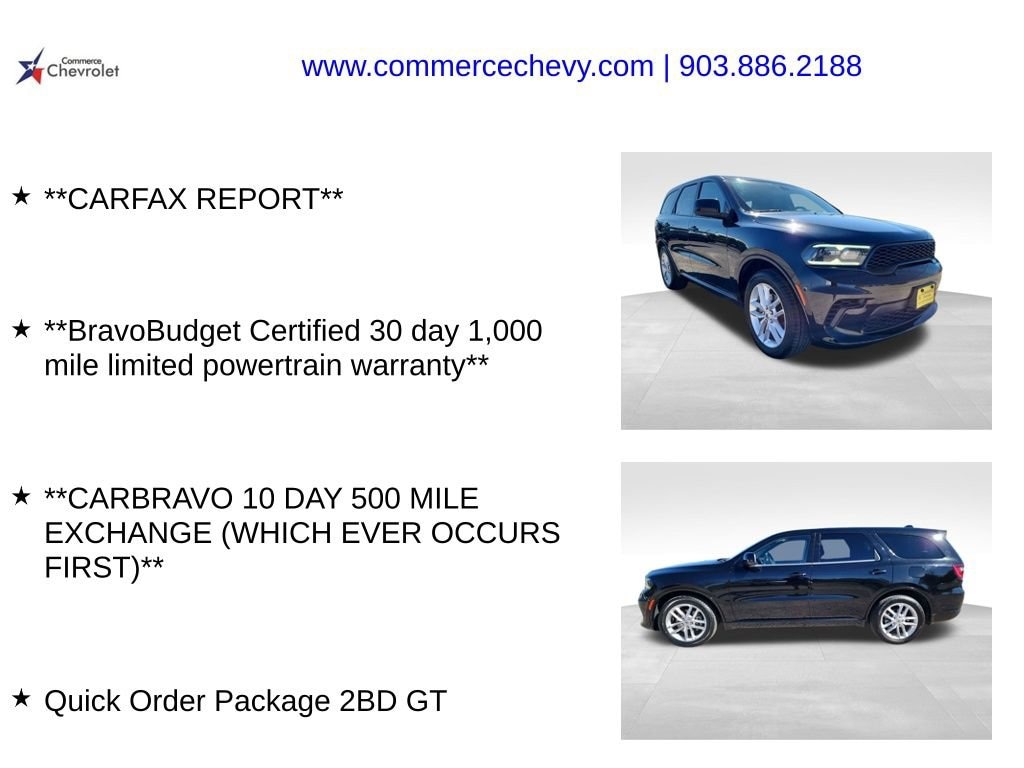 Used 2023 Dodge Durango GT