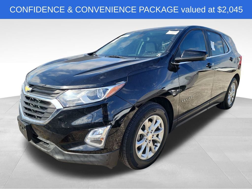 Used 2021 Chevrolet Equinox LT with VIN 3GNAXKEVXML325416 for sale in Commerce, TX