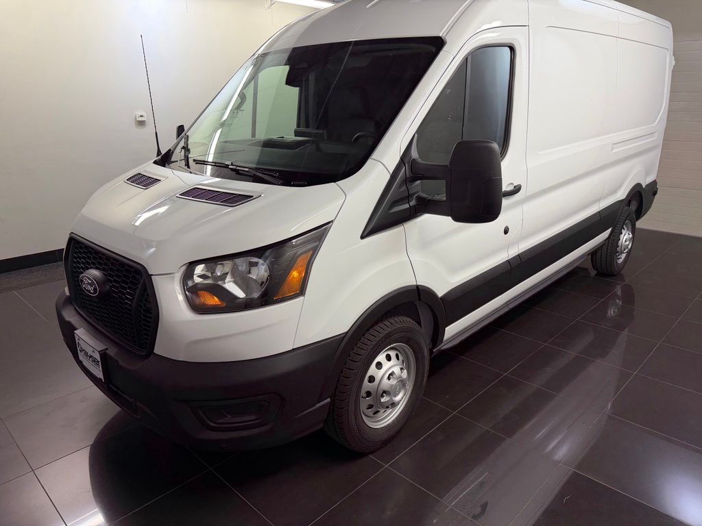 New 2026 Ford Transit-350 Cargo Base w/9,950 lb. GVWR Van Medium Roof Van