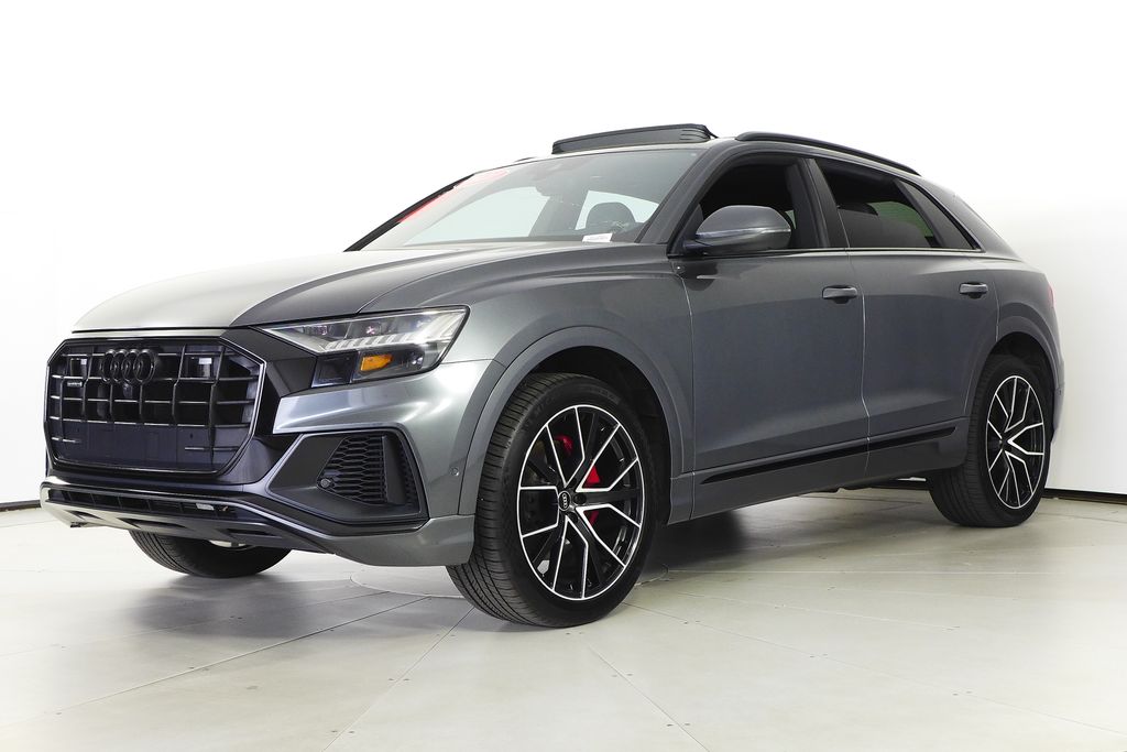 Used 2021 Audi Q8 Premium Plus with VIN WA1EVAF16MD016354 for sale in Santa Ana, CA