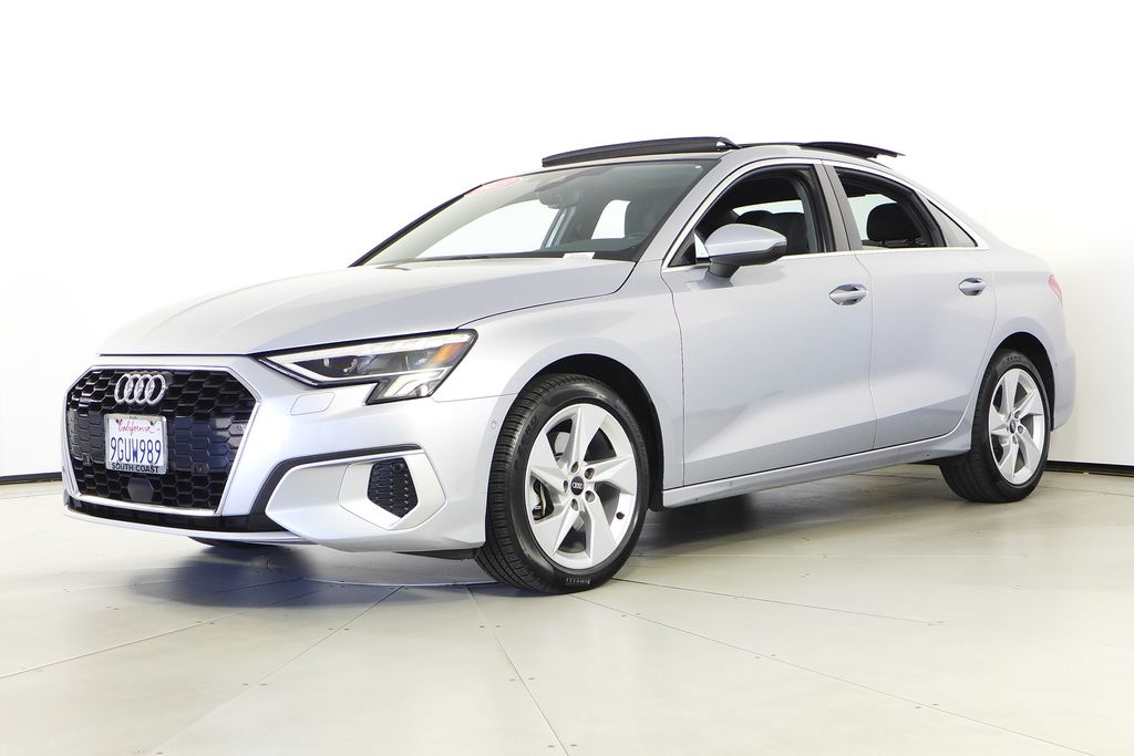 Used 2023 Audi A3 Sedan Premium with VIN WAUGUDGY0PA075269 for sale in Santa Ana, CA