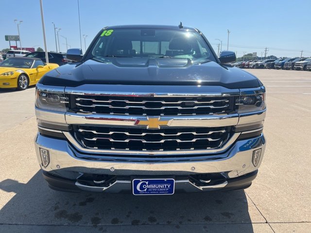 Used 2018 Chevrolet Silverado 1500 LTZ with VIN 3GCUKSEC3JG477965 for sale in Cedar Falls, IA