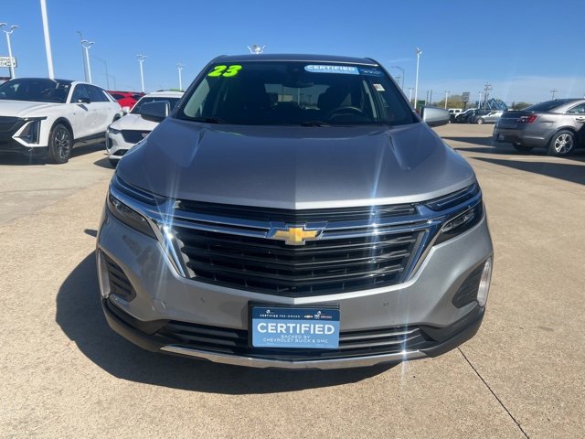 Certified 2023 Chevrolet Equinox LT with VIN 3GNAXTEG1PL246972 for sale in Cedar Falls, IA