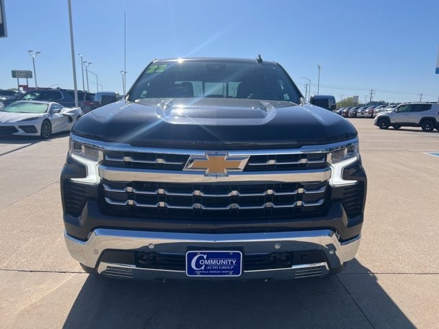 Certified 2022 Chevrolet Silverado 1500 LTZ with VIN 3GCUDGET8NG684185 for sale in Cedar Falls, IA