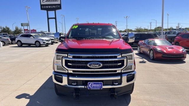 Used 2020 Ford F-350 Super Duty Lariat with VIN 1FT8W3B69LEC99158 for sale in Cedar Falls, IA