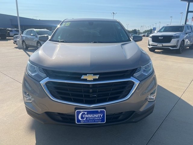 Used 2018 Chevrolet Equinox LT with VIN 3GNAXSEVXJL108220 for sale in Cedar Falls, IA