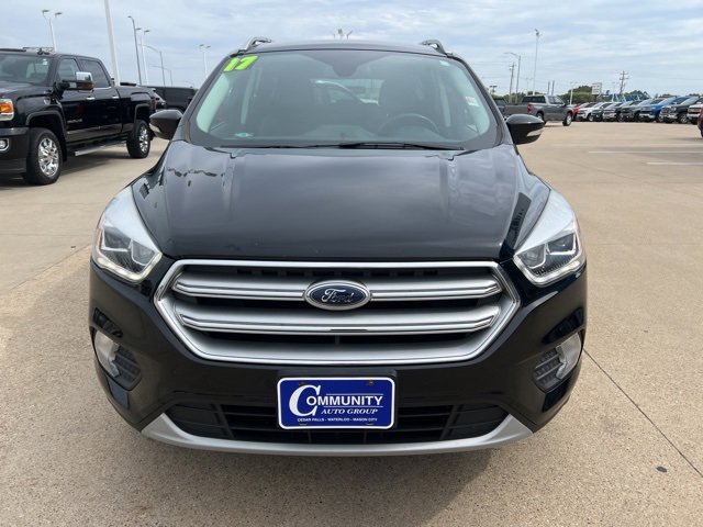 Used 2017 Ford Escape Titanium with VIN 1FMCU9JD3HUC96249 for sale in Cedar Falls, IA