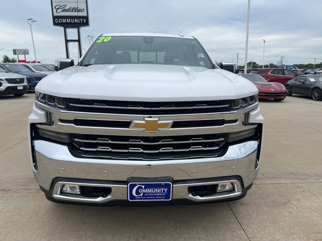 Certified 2020 Chevrolet Silverado 1500 LTZ with VIN 3GCUYGED3LG323148 for sale in Cedar Falls, IA