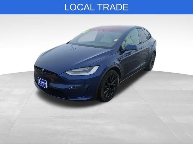 Used 2023 Tesla Model X Long Range with VIN 7SAXCBE52PF380138 for sale in Cedar Falls, IA