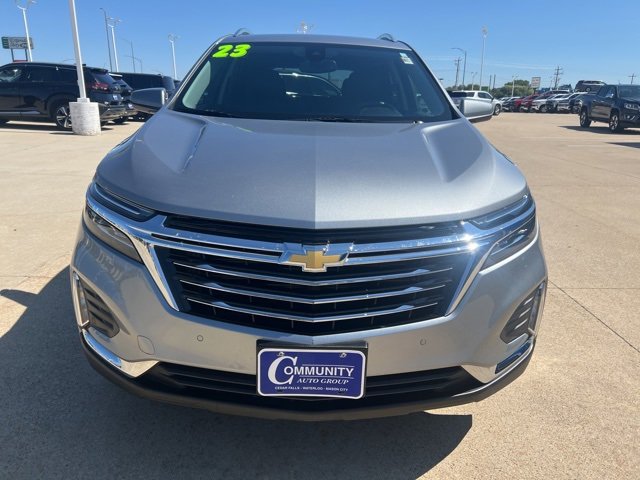 Used 2023 Chevrolet Equinox Premier with VIN 3GNAXXEG3PL141969 for sale in Cedar Falls, IA