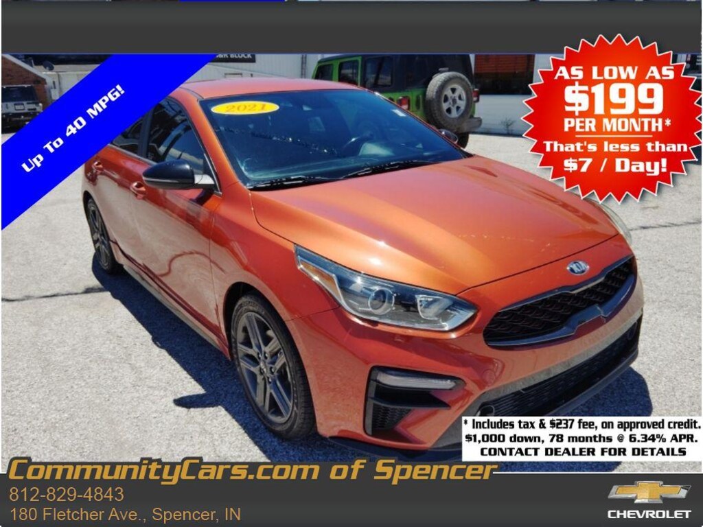 Used 2021 Kia Forte GT-Line