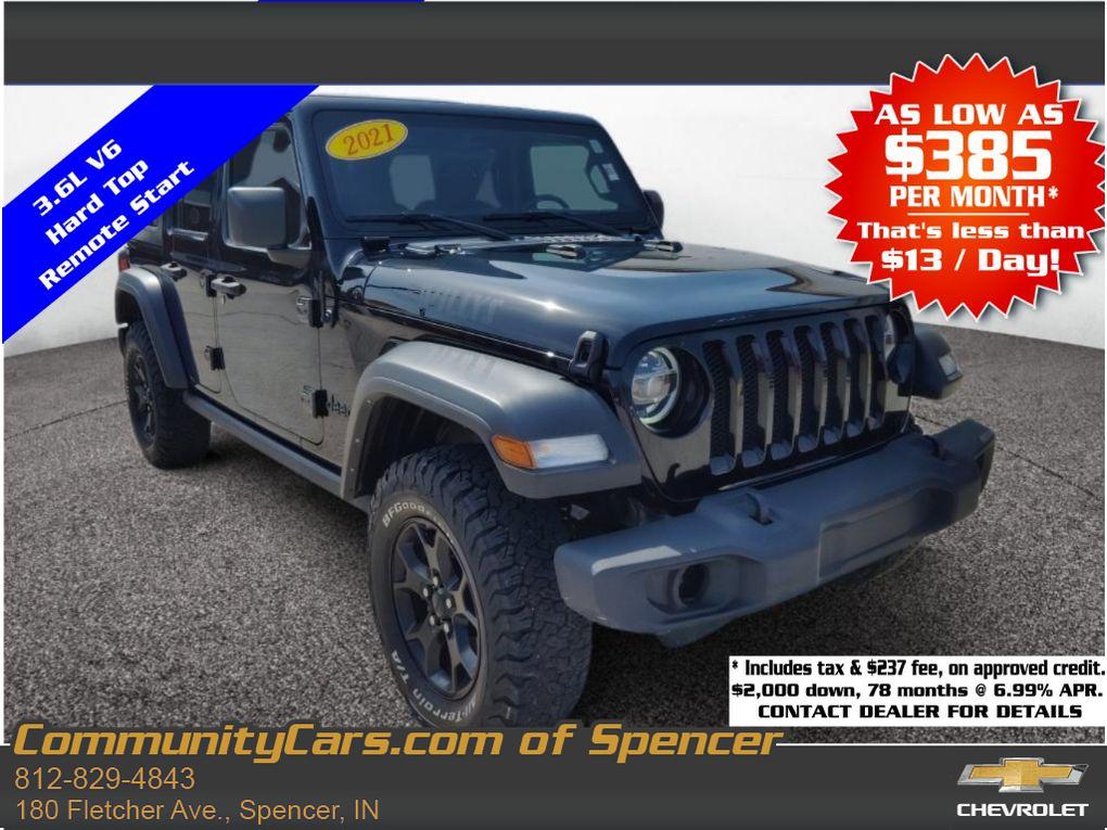 2021 Jeep Wrangler Unlimited Willys