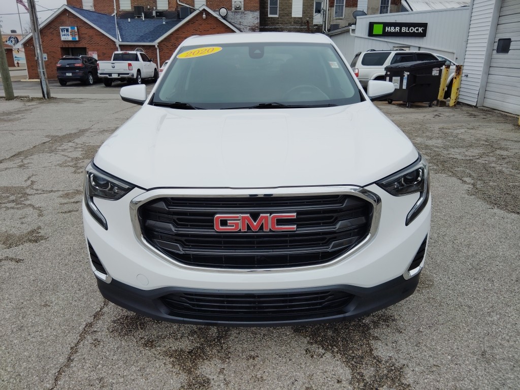 Used 2020 GMC Terrain SLE with VIN 3GKALMEV5LL106155 for sale in Spencer, IN