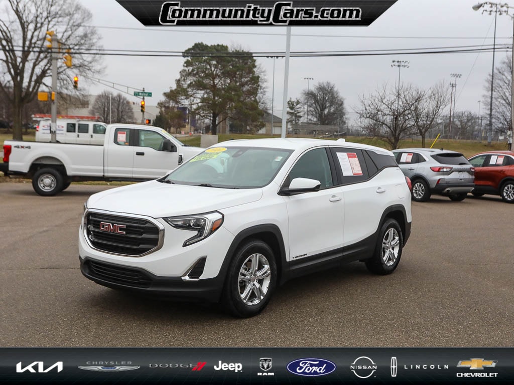 Used 2020 GMC Terrain SLE with VIN 3GKALMEV5LL106155 for sale in Spencer, IN