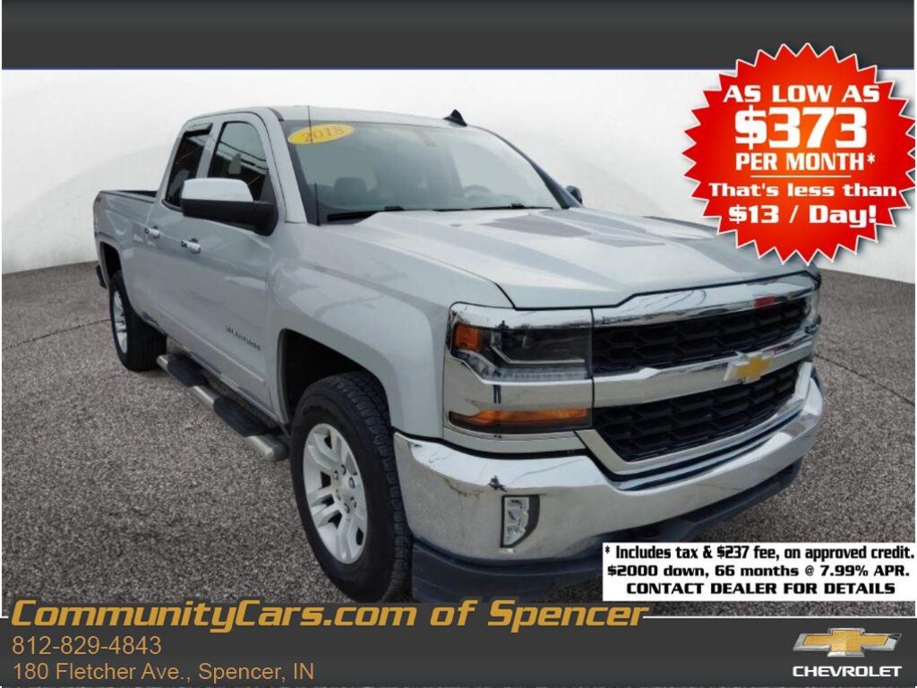 Used 2018 Chevrolet Silverado 1500 LT Truck