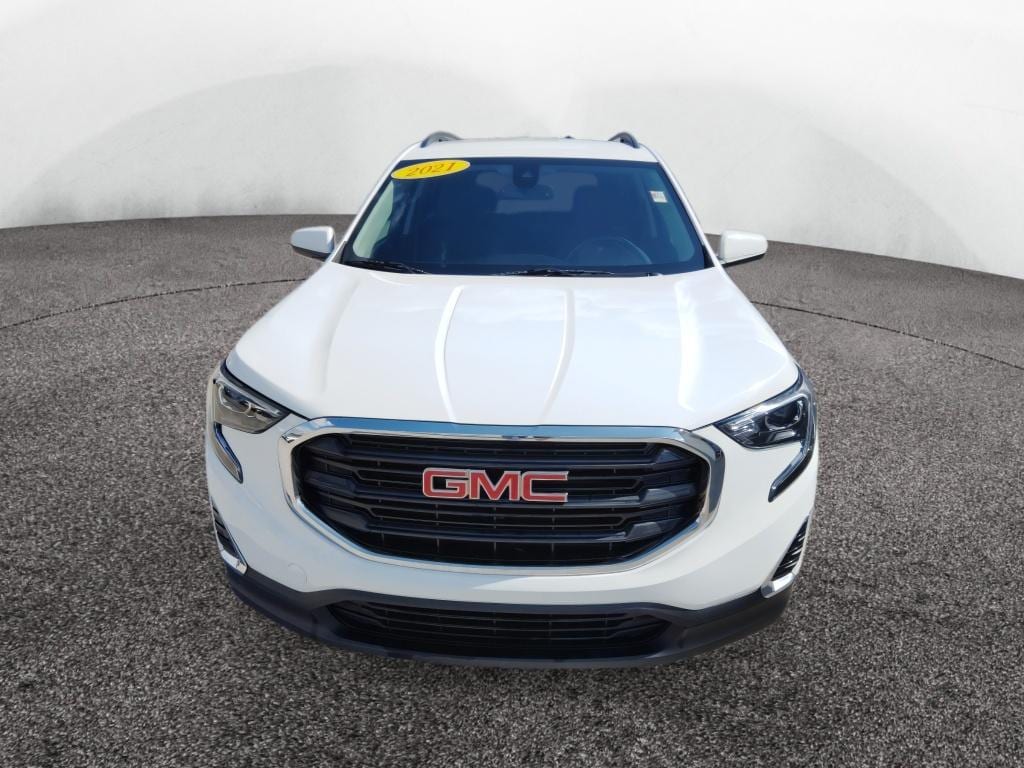 Used 2021 GMC Terrain SLE with VIN 3GKALTEV0ML377331 for sale in Spencer, IN