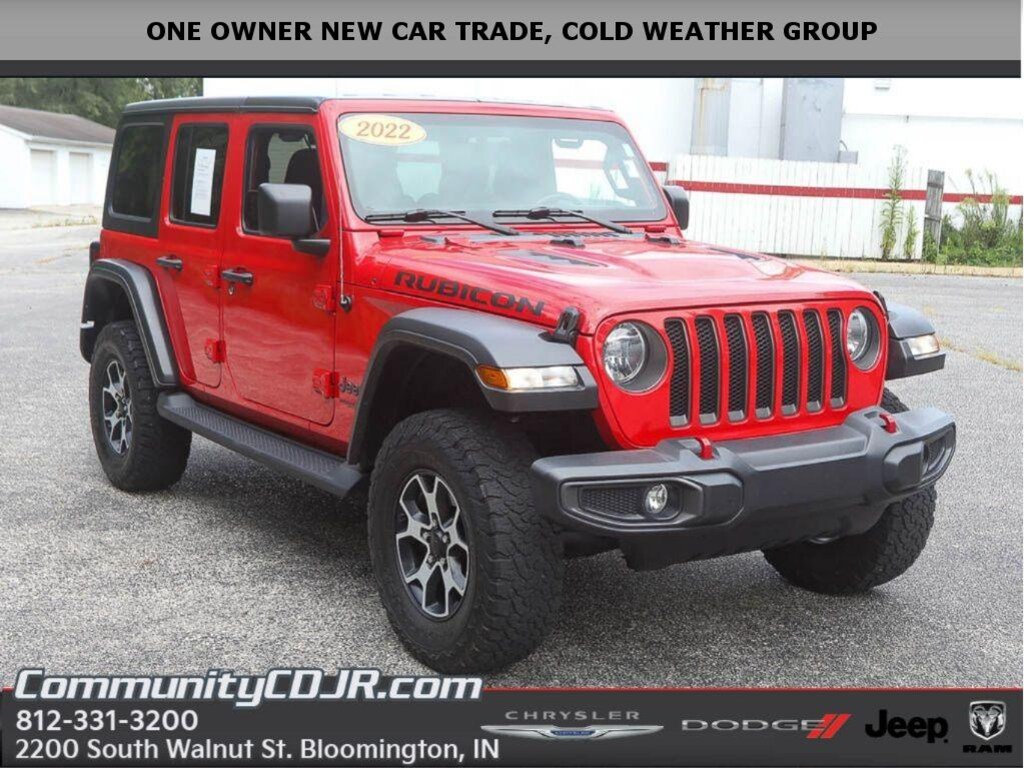 Used 2022 Jeep Wrangler Unlimited Rubicon SUV