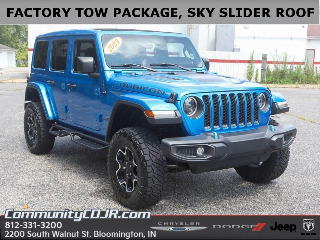 Used 2023 Jeep Wrangler 4xe Rubicon SUV