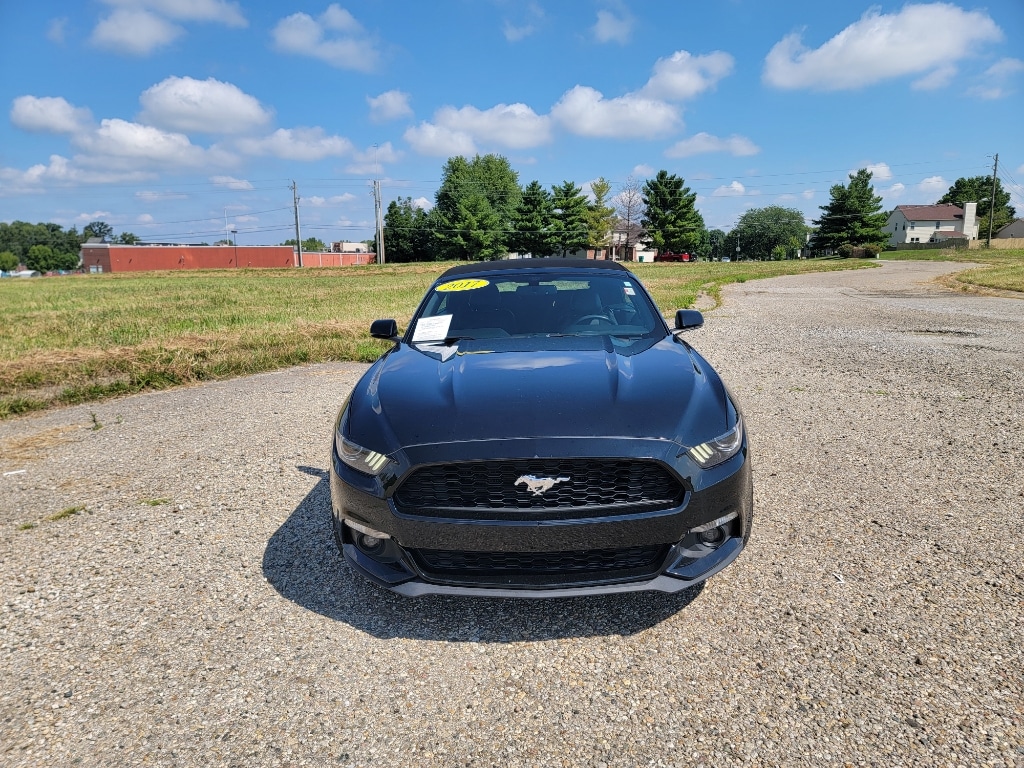 Used 2017 Ford Mustang EcoBoost Premium with VIN 1FATP8UH9H5358323 for sale in Mooresville, IN
