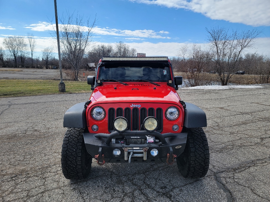 Used 2017 Jeep Wrangler Unlimited Sport with VIN 1C4BJWDG1HL545280 for sale in Mooresville, IN