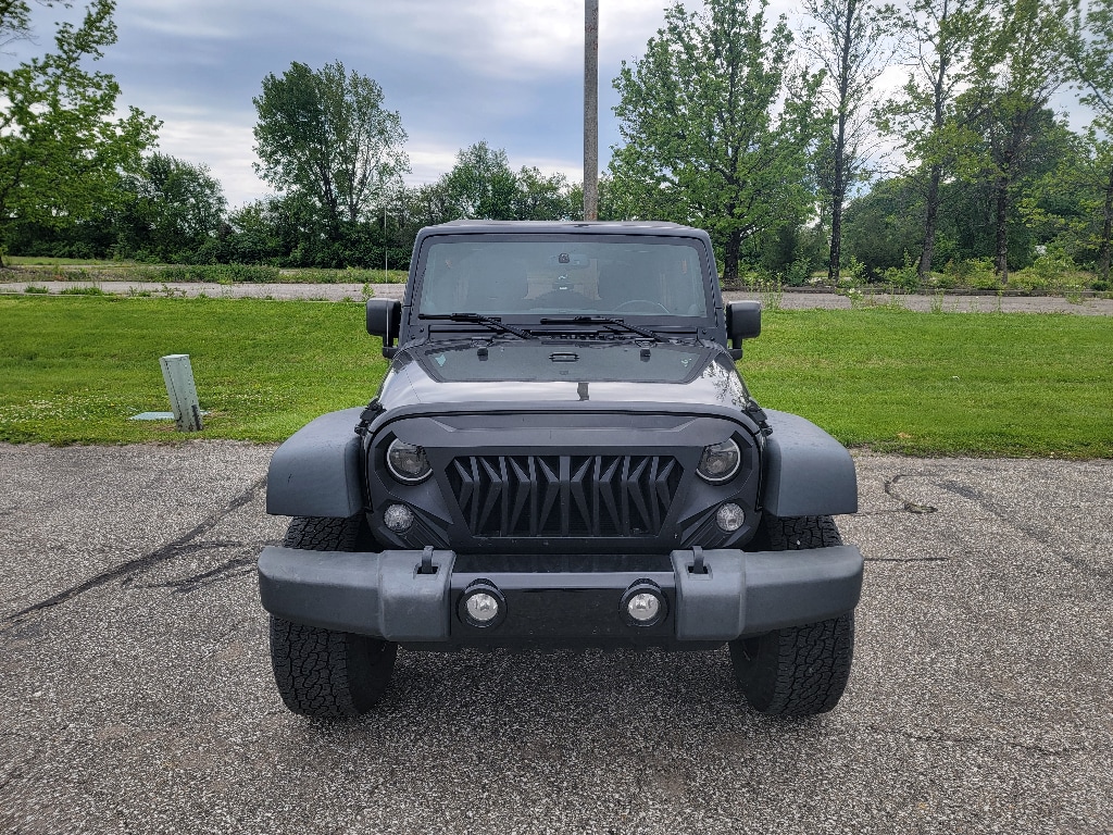Used 2014 Jeep Wrangler Unlimited Sport with VIN 1C4BJWDG3EL282771 for sale in Mooresville, IN