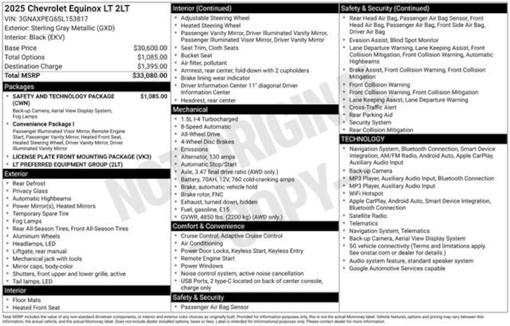 Used 2025 Chevrolet Equinox LT SUV