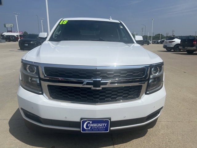 Used 2018 Chevrolet Tahoe LT with VIN 1GNSKBKC9JR297151 for sale in Cedar Falls, IA